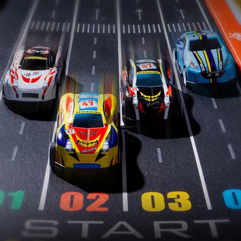 48 mini autíček s vestavěnou garáží