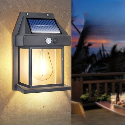 Venkovní nástěnné svítidlo na solární energii