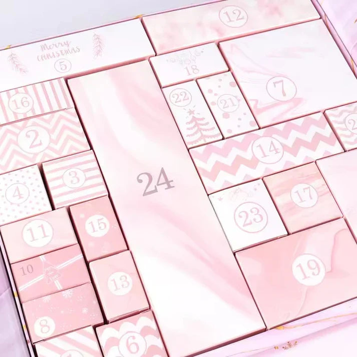 Vánoční adventní kalendář – dárková krabička s 24 překvapeními