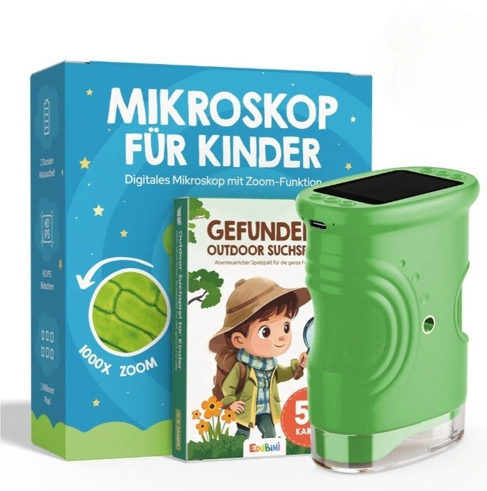 Dětský digitální průzkumný mikroskop