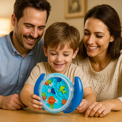 3D labyrintový kruh – hra pro rozvoj obratnosti a dovedností