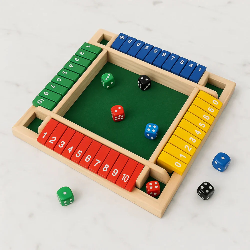 Dřevěná stolní hra – zábavná a vzdělávací pro celou rodinu