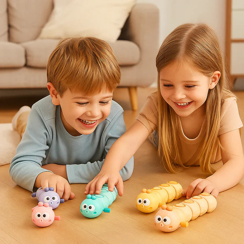 Pásový natahovací hračka pro děti – podporuje polohu na bříšku a rozvoj lezeckých dovedností