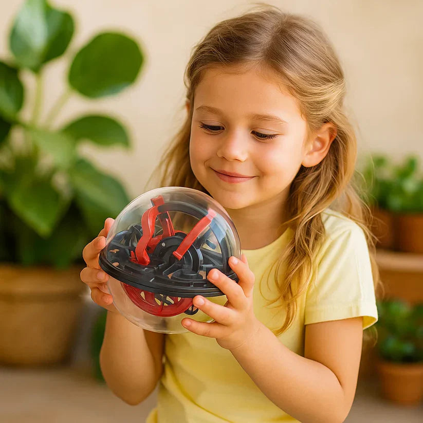 3D labyrintová koule