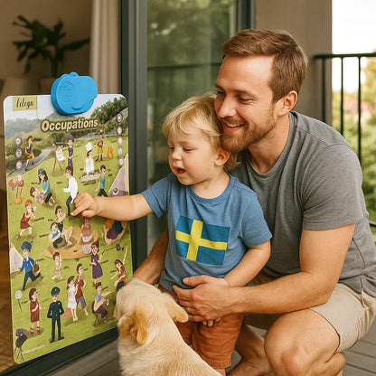 Mluvící abeceda a učební tabule pro děti