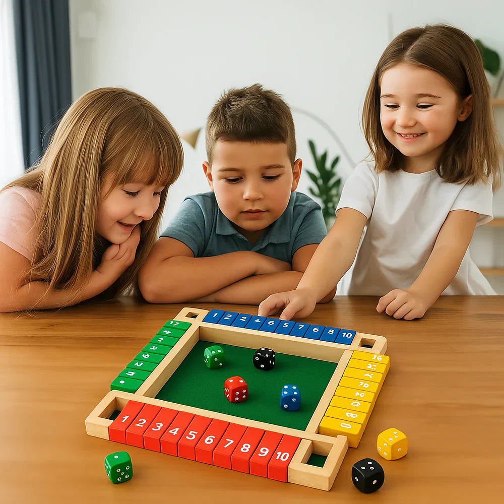 Dřevěná stolní hra – zábavná a vzdělávací pro celou rodinu