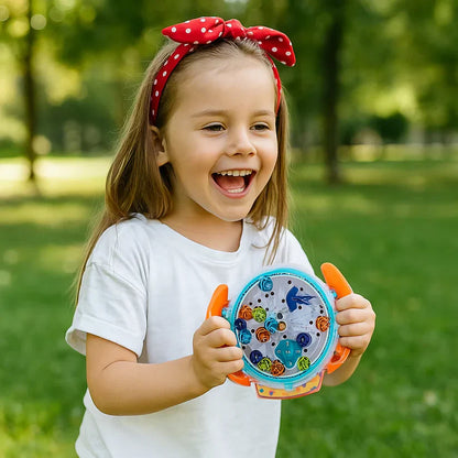 3D labyrintový kruh – hra pro rozvoj obratnosti a dovedností