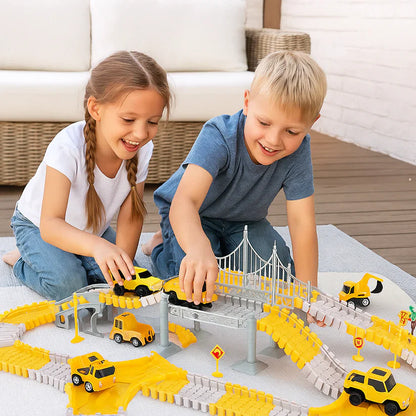 Dobrodružná závodní dráha s autíčky