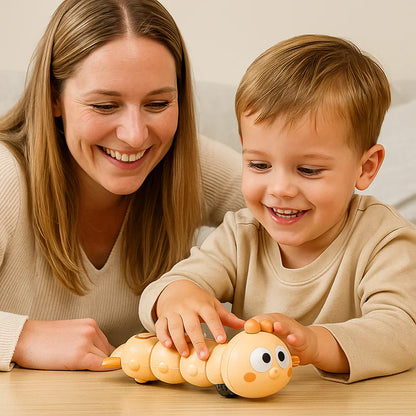 Pásový natahovací hračka pro děti – podporuje polohu na bříšku a rozvoj lezeckých dovedností