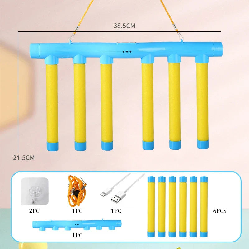 Hra s padajícími tyčkami – reakční a koordinaci rozvíjející hra pro děti