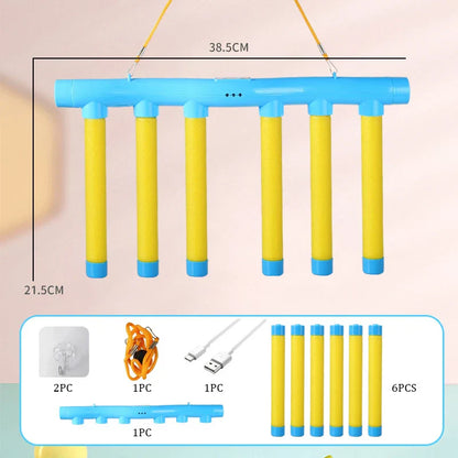 Hra s padajícími tyčkami – reakční a koordinaci rozvíjející hra pro děti