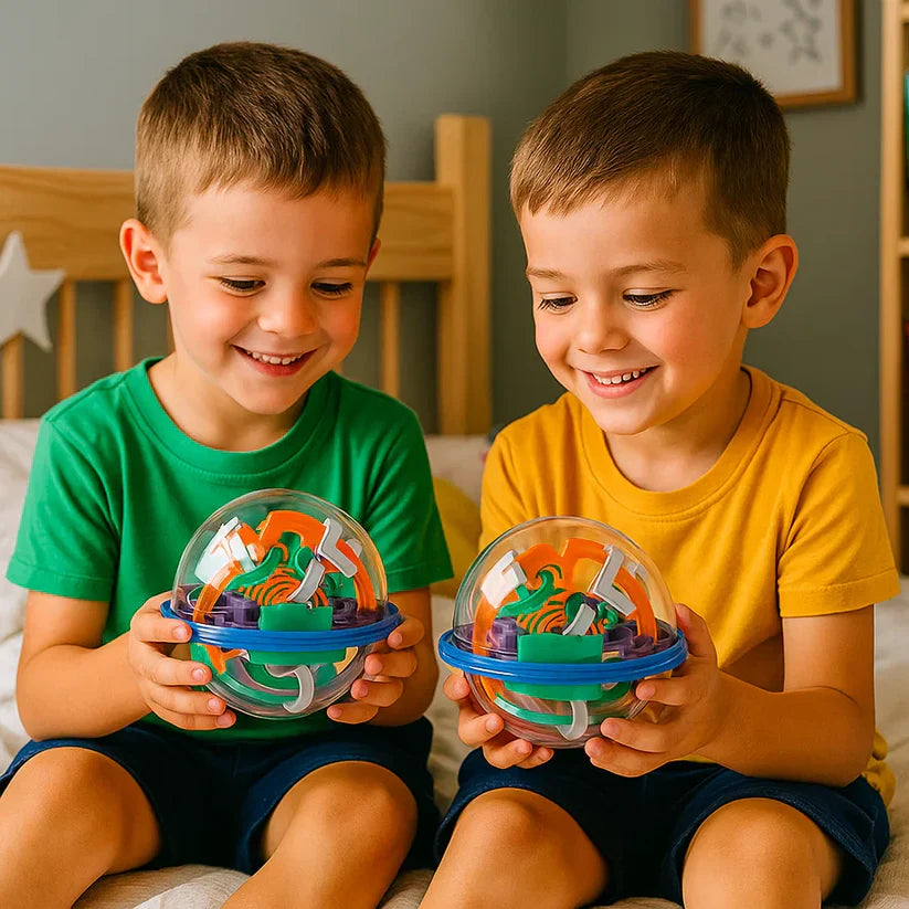 3D labyrintová koule