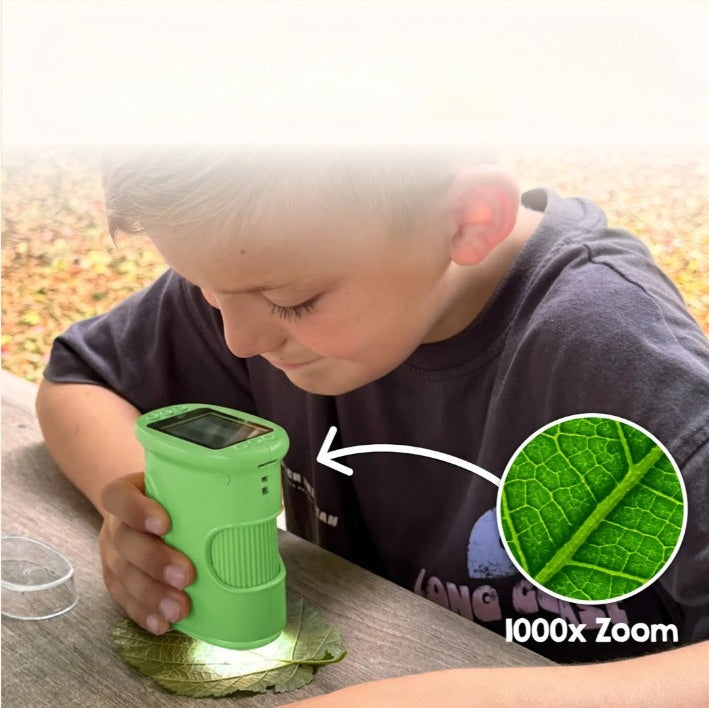 Dětský digitální průzkumný mikroskop