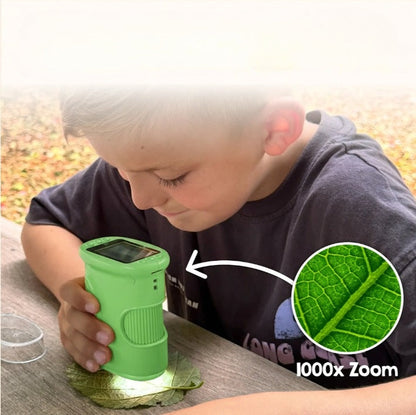 Dětský digitální průzkumný mikroskop