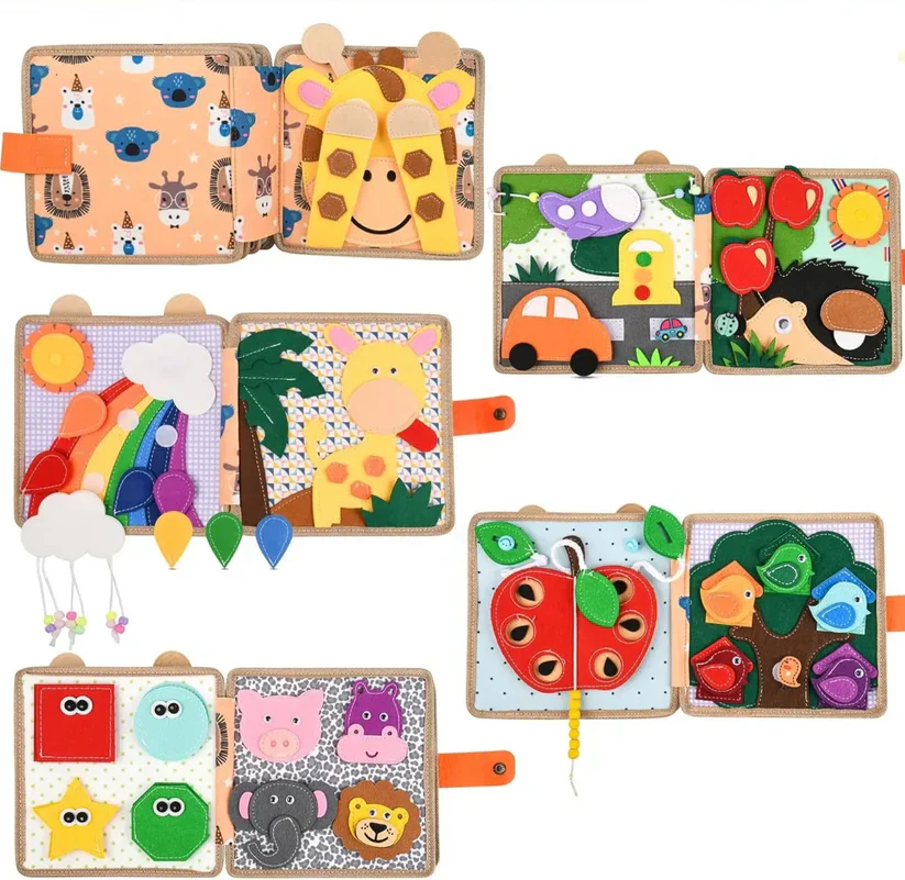 Vzdělávací knížka s úkoly – učení formou hry