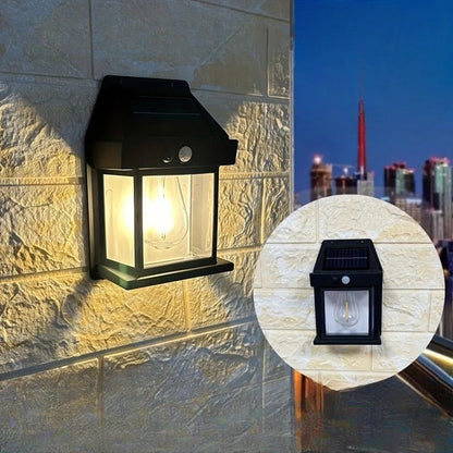 Venkovní nástěnné svítidlo na solární energii