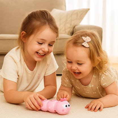 Pásový natahovací hračka pro děti – podporuje polohu na bříšku a rozvoj lezeckých dovedností