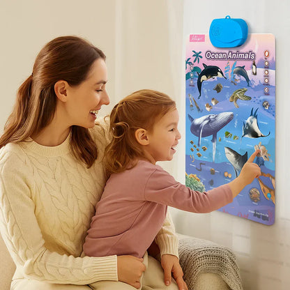 Mluvící abeceda a učební tabule pro děti