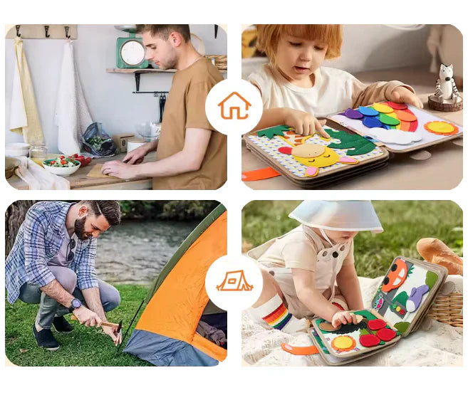 Vzdělávací knížka s úkoly – učení formou hry