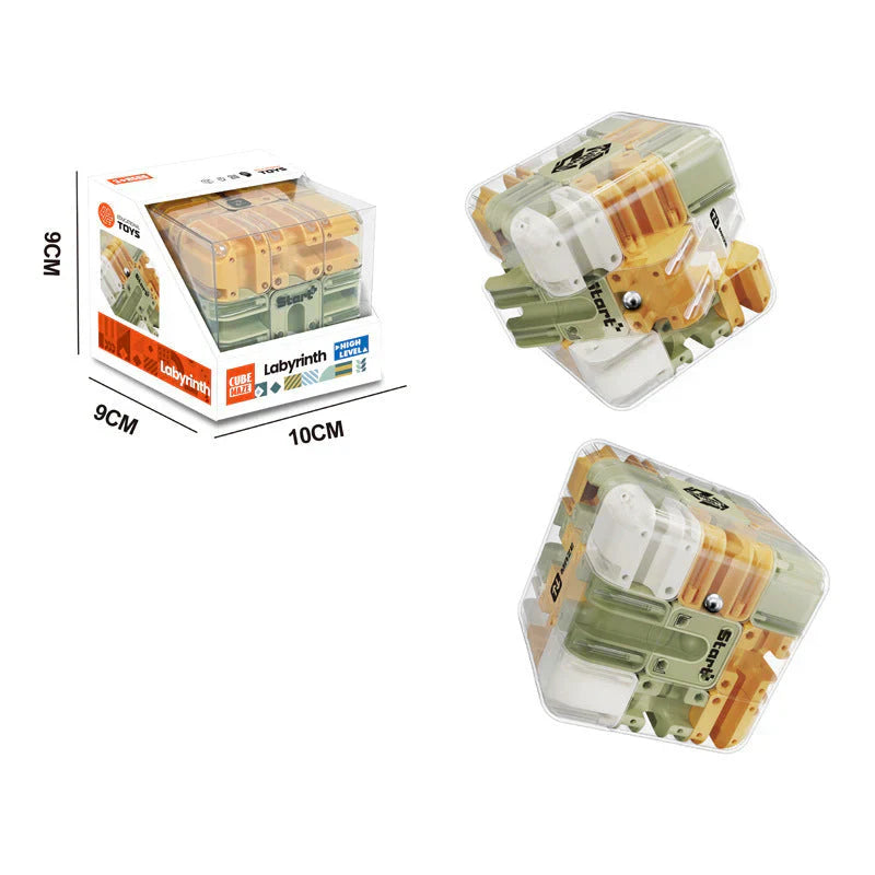 Logická hra „3D labyrintová kostka“