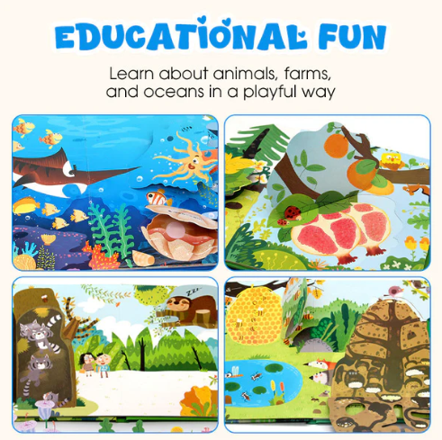 Interaktivní 3D vystřelovací knihy pro děti