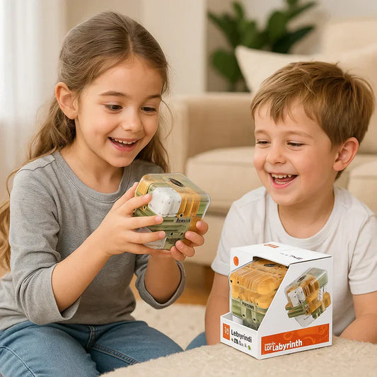 Logická hra „3D labyrintová kostka“