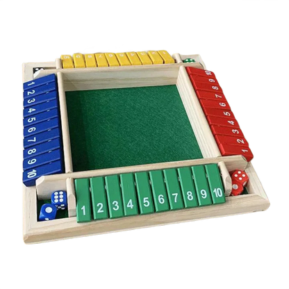 Dřevěná stolní hra – rodinná zábava s počítáním