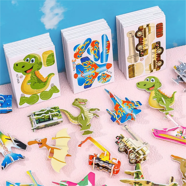 2025 Edukační 3D animační puzzle set