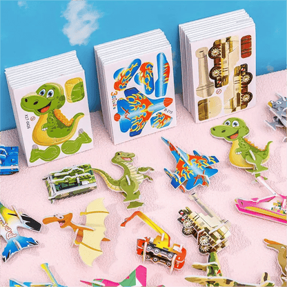 2025 Edukační 3D animační puzzle set