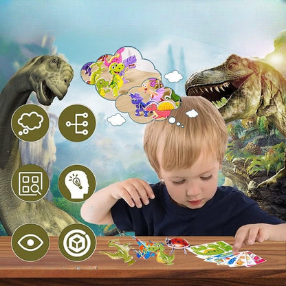 2025 Edukační 3D animační puzzle set