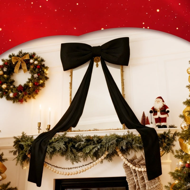 Extra velká vánoční mašle – 50 × 180 cm