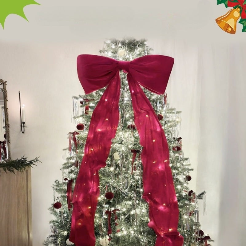 Extra velká vánoční mašle – 50 × 180 cm