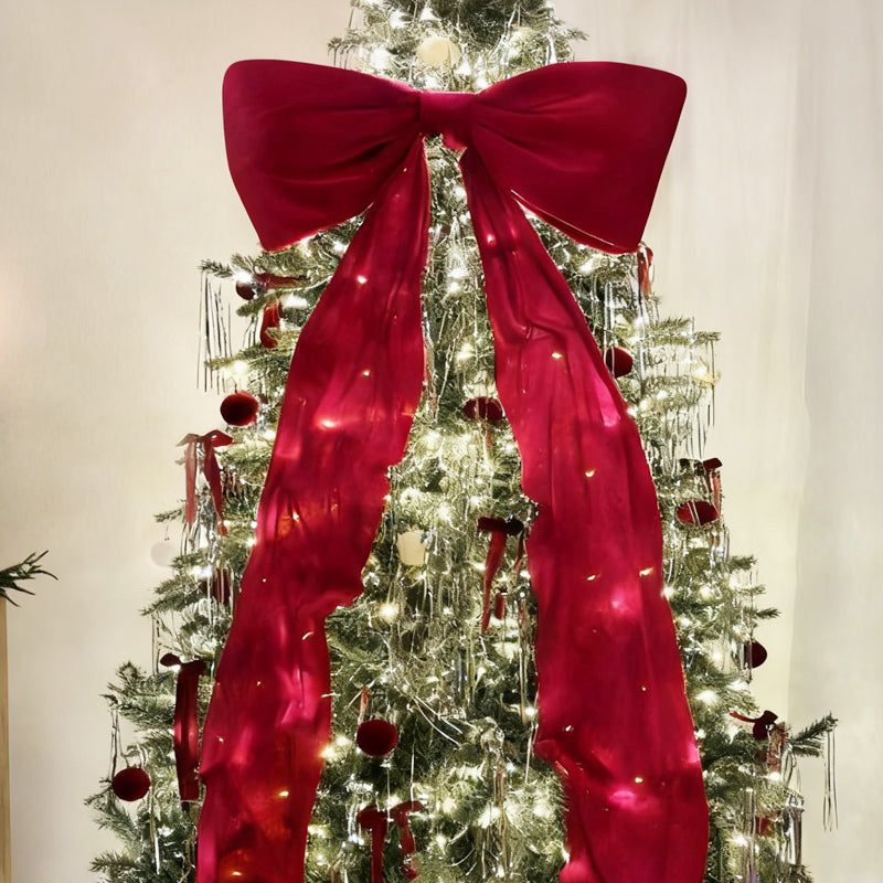 Extra velká vánoční mašle – 50 × 180 cm